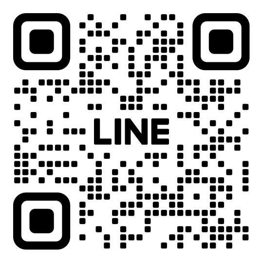 LINE公式アカウントの友だち追加QRコード